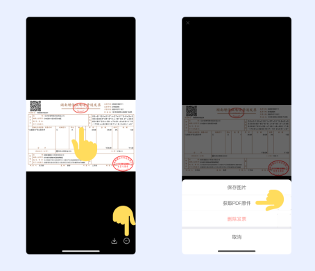 从发票详情导出原件示意图2